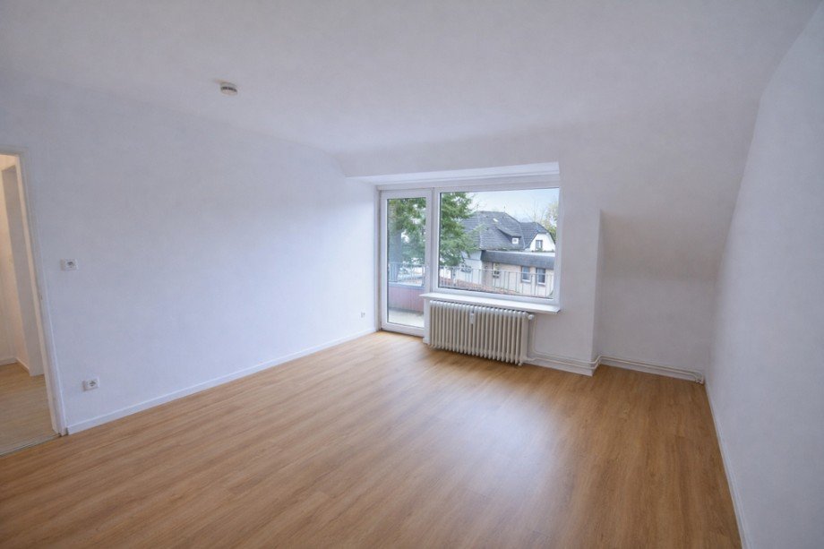 Wohnzimmer Dachgeschosswohnung Hamburg
