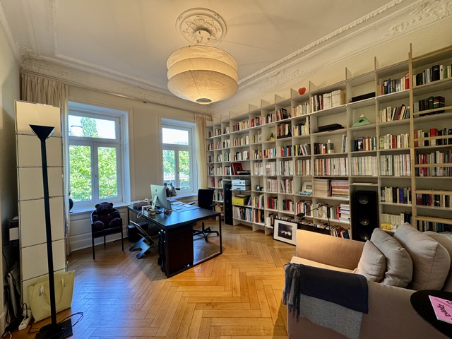 Arbeitszimmer Etagenwohnung Hamburg Harvestehude