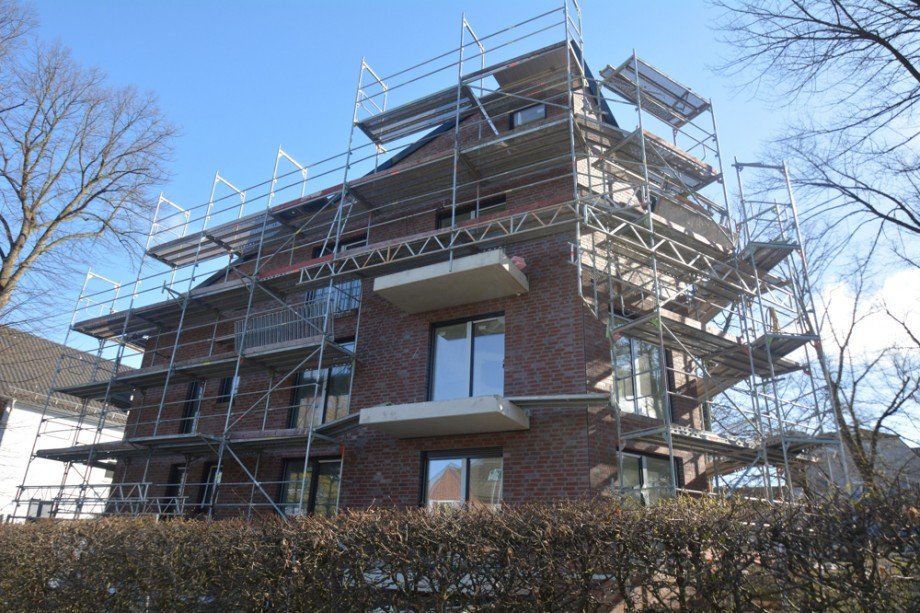 Hausansicht Dachgeschosswohnung Hamburg