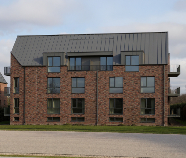 Projektansicht Dachgeschosswohnung Hamburg