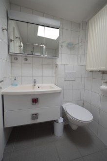 Duschbad Ferienbungalow in Scharbeutz - 
nur 200 Meter zum Ostsee-Strand!