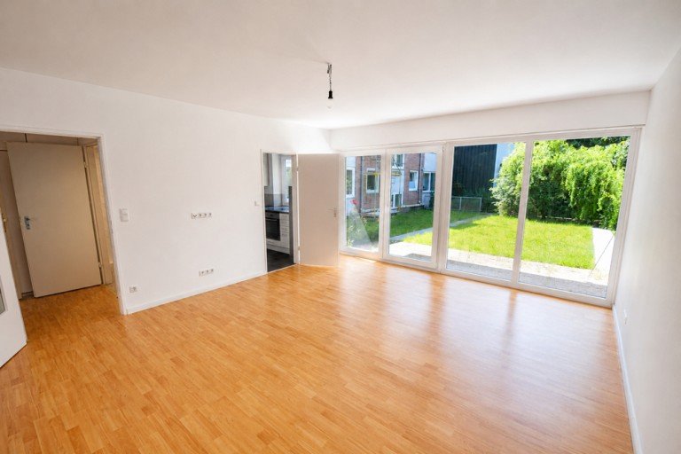Wohn/Schlafzimmer Hohenfelde - Hohenfelde (Stadtteil) Erdgeschosswohnung Moderne Terrassen-Wohnung mit TG-Stellplatz in zentraler Wohnlage