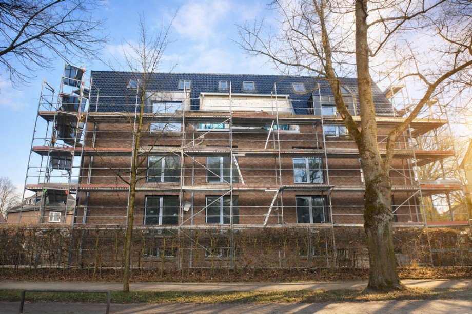 Au�enansicht Dachgeschosswohnung Hamburg