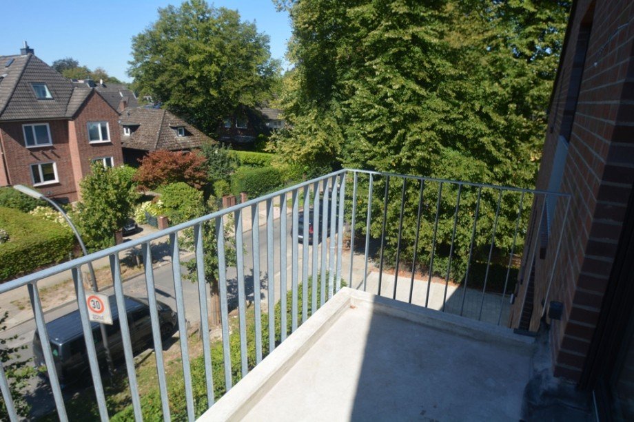 Balkon Dachgeschosswohnung Hamburg