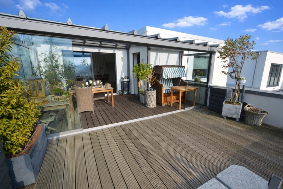 Wintergarten/ Dachterrasse Penthousewohnung Hamburg / Boberg