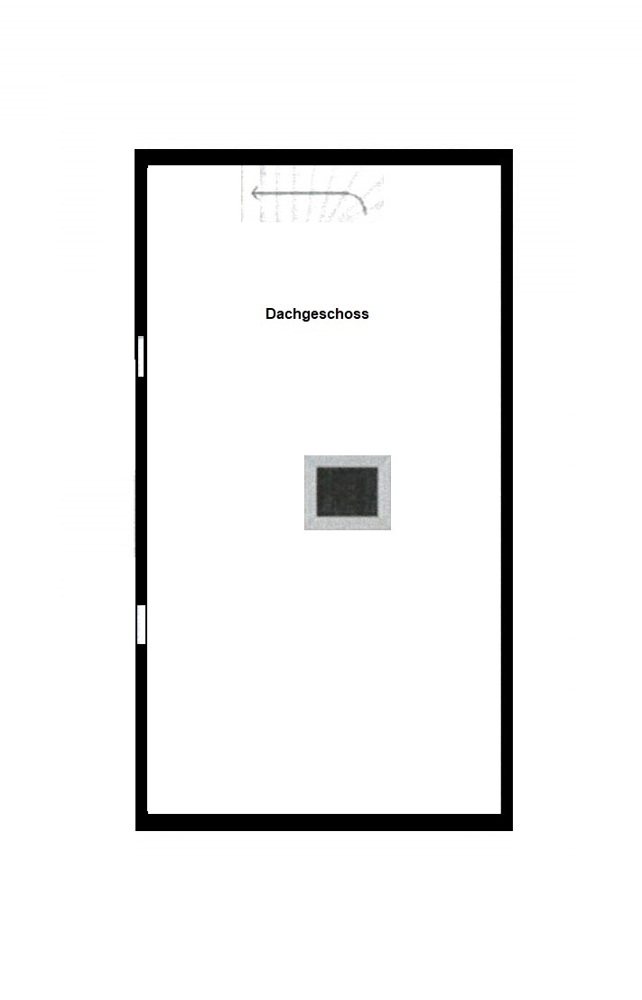 Grundriss DG B�rofl�che Hamburg