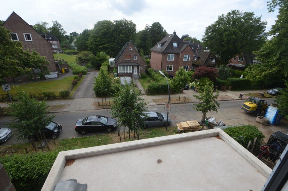 Balkon Dachgeschosswohnung Hamburg