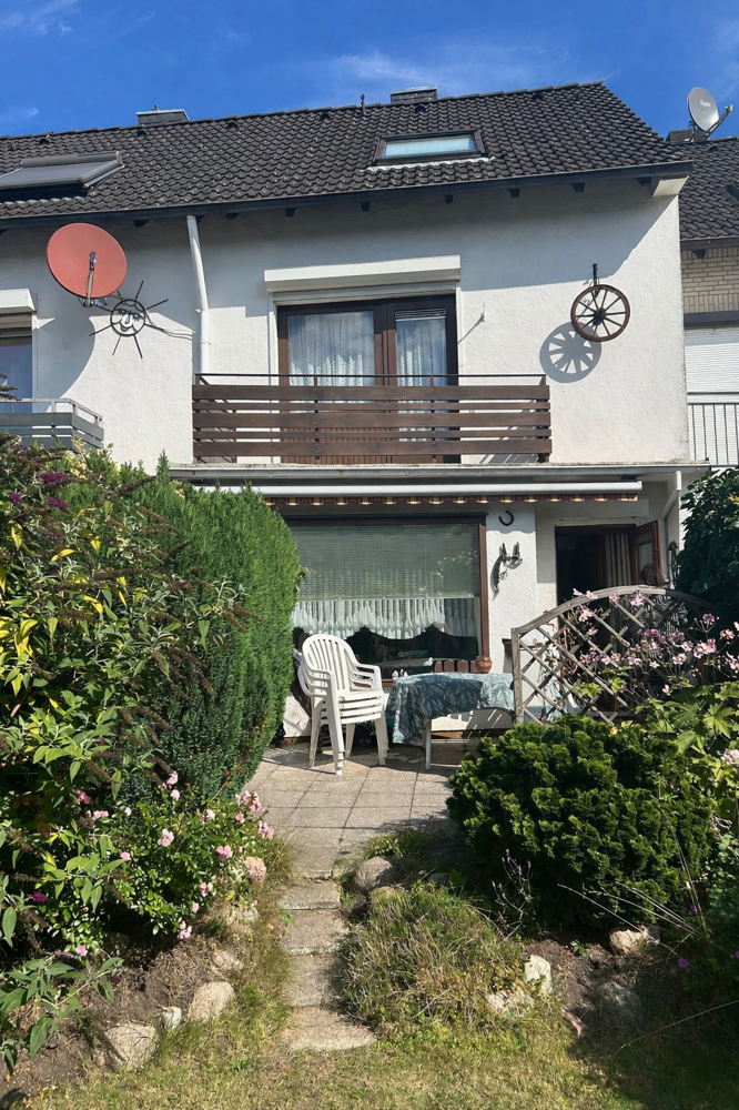 R�ckansicht Reihenhaus Hamburg Rahlstedt