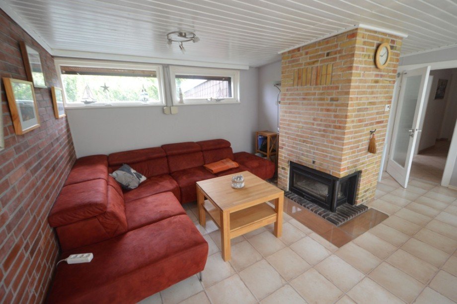 Wohnzimmer Bungalow Scharbeutz
