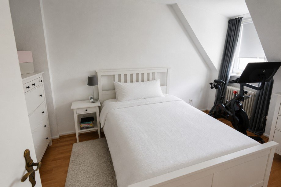 Schlafzimmer Dachgeschosswohnung Hamburg