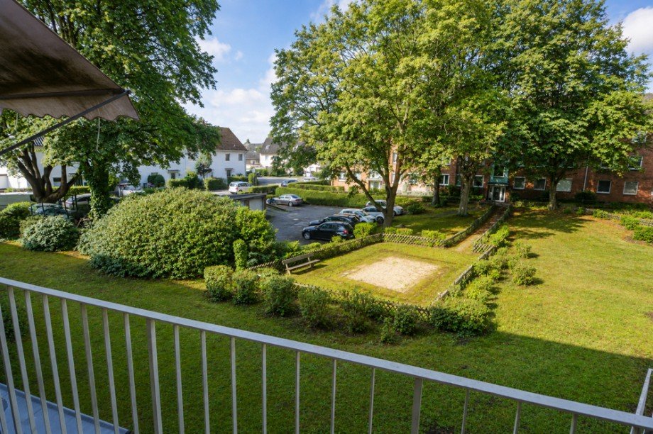 Blick in Innenhof Etagenwohnung Hamburg Billstedt
