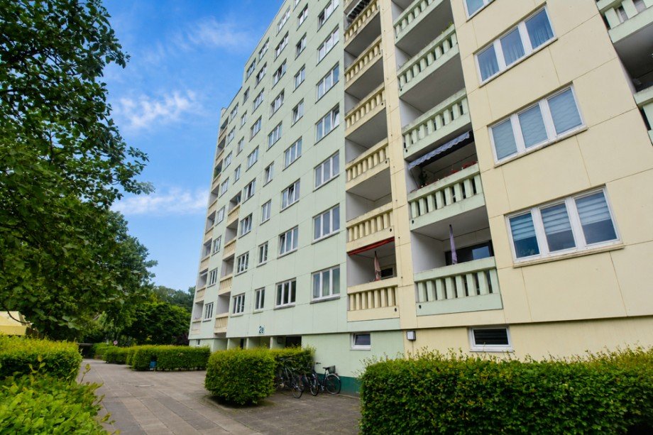 Hausansicht Etagenwohnung Glinde