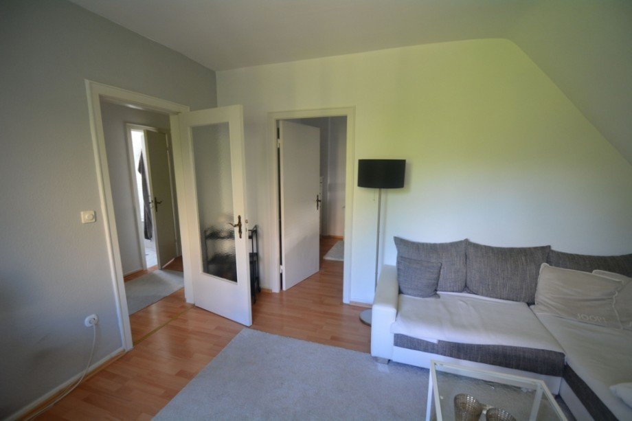 Wohnzimmer Dachgeschosswohnung Hamburg