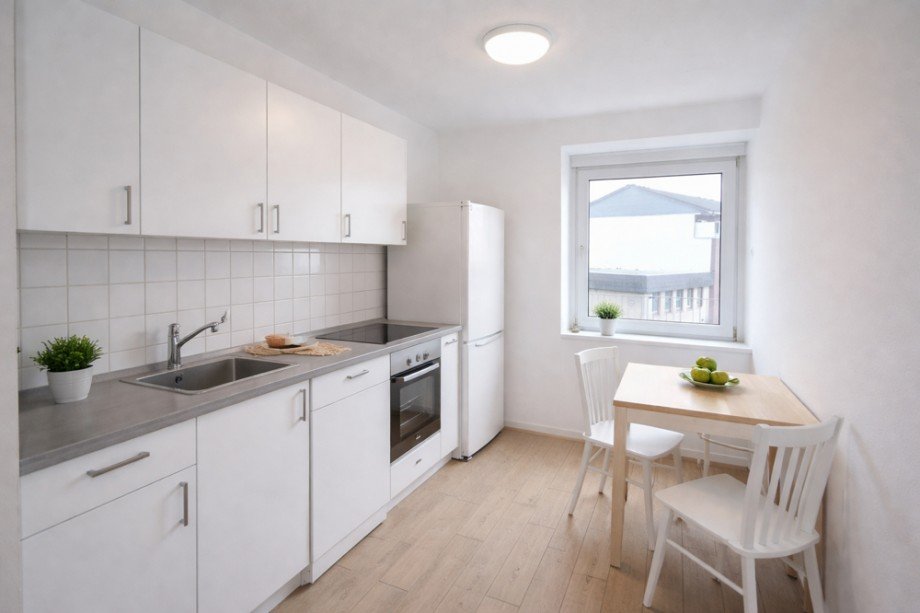 Einrichtungsvorschlag Dachgeschosswohnung Hamburg