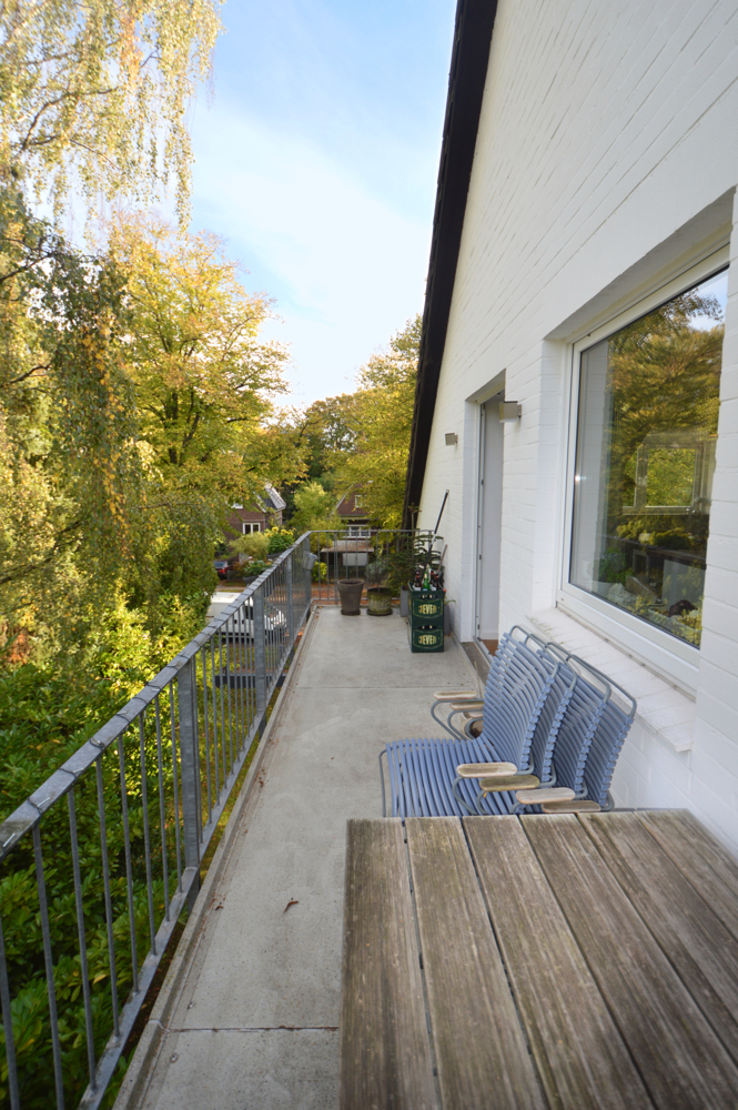 Balkon Maisonettewohnung Hamburg