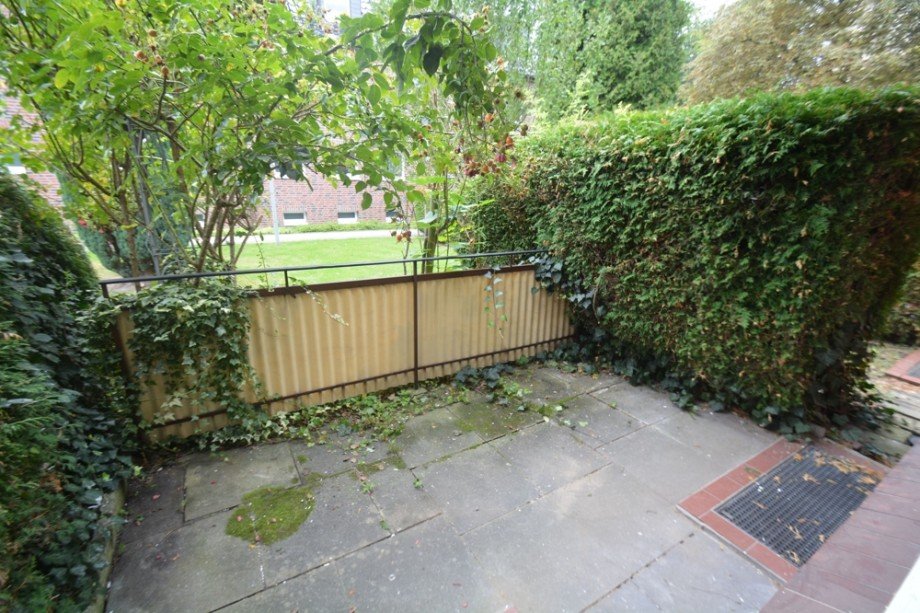 Terrasse Erdgeschosswohnung Hamburg