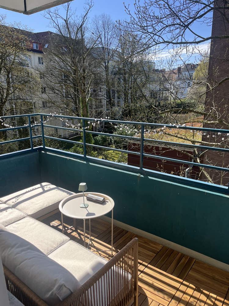 Balkon Etagenwohnung Hamburg