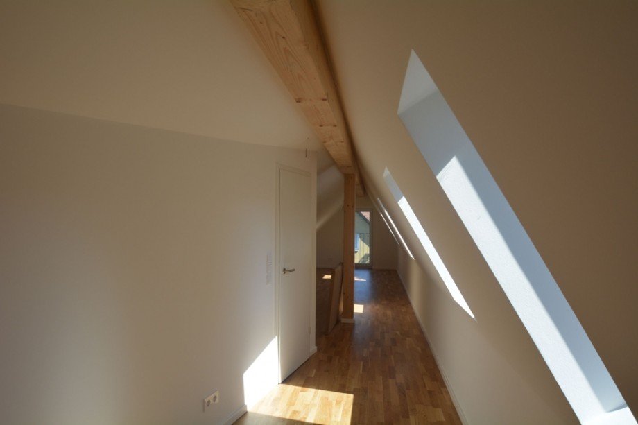 Flur im Spitzboden Dachgeschosswohnung Hamburg