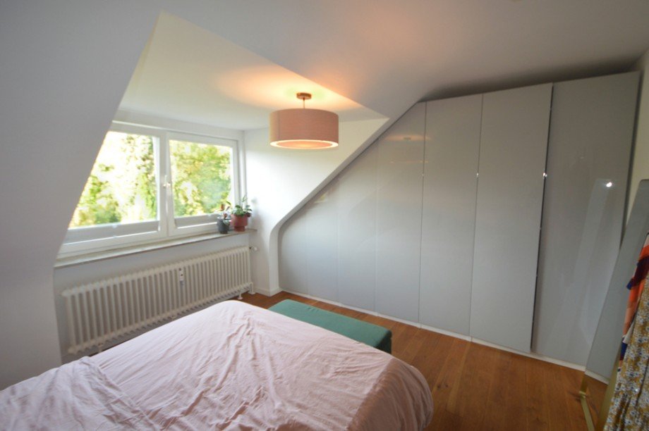 Schlafzimmer Maisonettewohnung Hamburg
