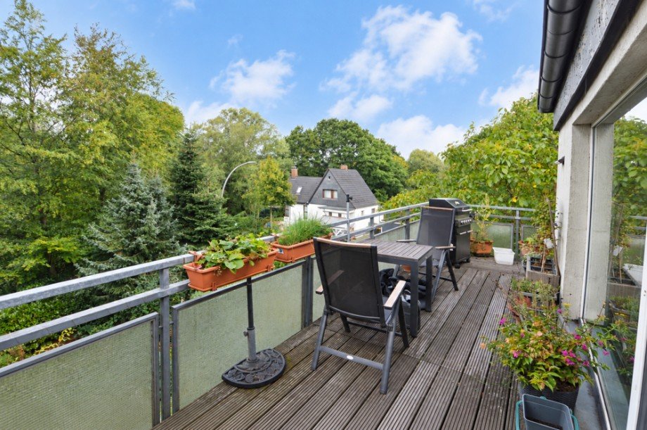 Dachterrasse Penthousewohnung Hamburg