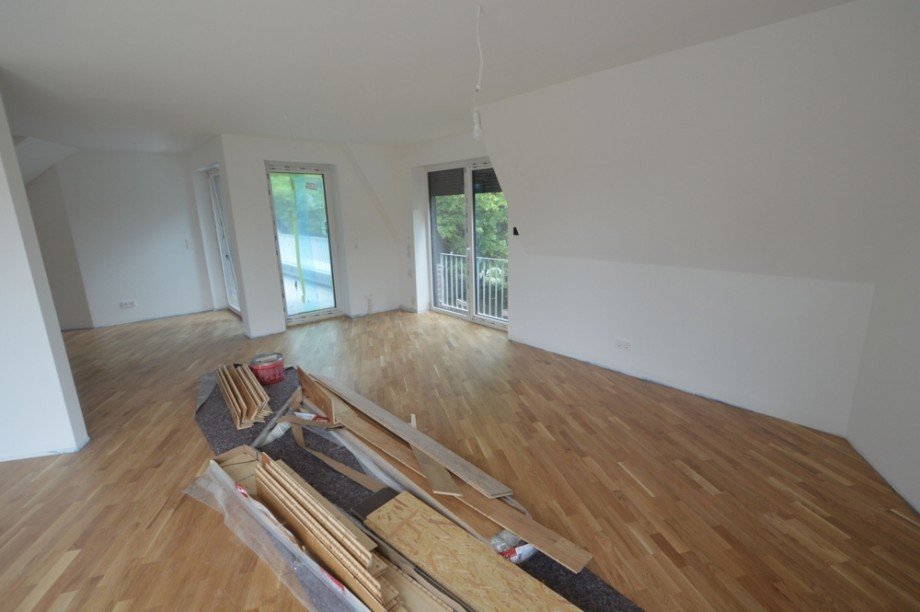Wohn- und Essbereich Dachgeschosswohnung Hamburg