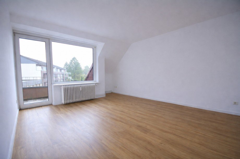 Wohnzimmer Dachgeschosswohnung Hamburg