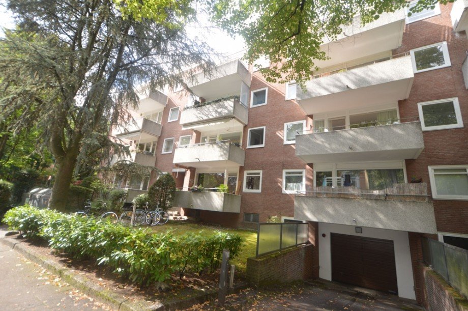 Hausansicht Erdgeschosswohnung Hohenfelde