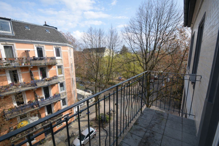 Balkon 1 Etagenwohnung Hamburg