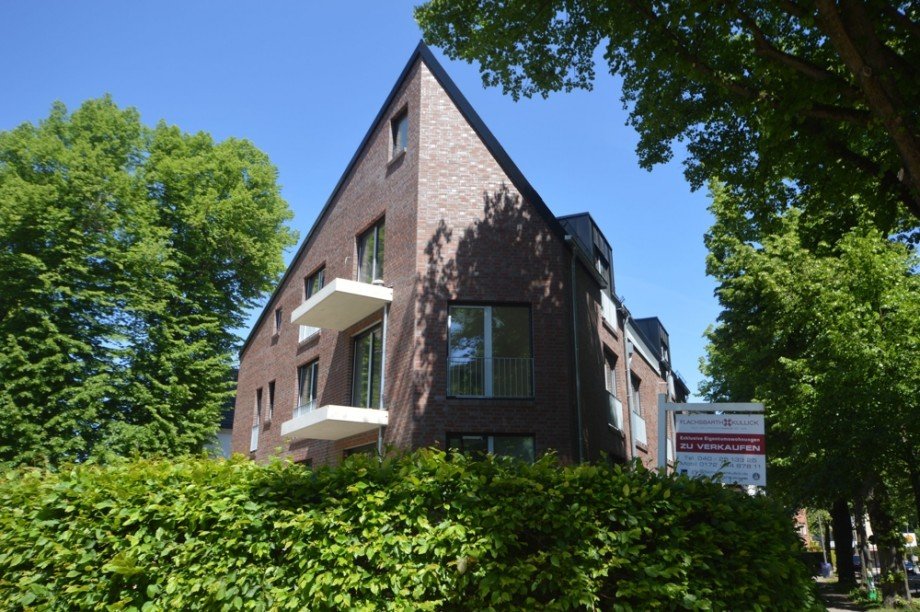 Au�enansicht Dachgeschosswohnung Hamburg