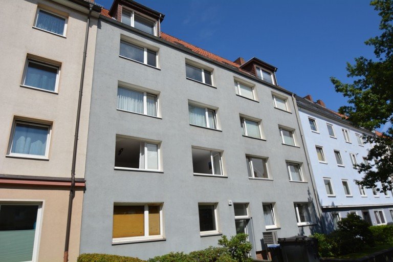 Hausansicht Hamburg - Ei�endorf (Stadtteil) Etagenwohnung Moderne 3-Zimmer-Wohnung mit Loggia