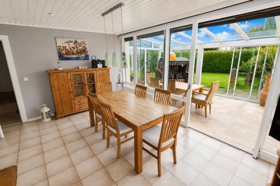 Essbereich Bungalow Scharbeutz