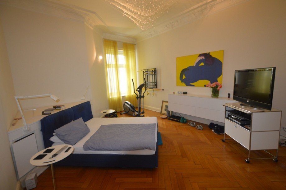 Schlafzimmer Etagenwohnung Hamburg Harvestehude