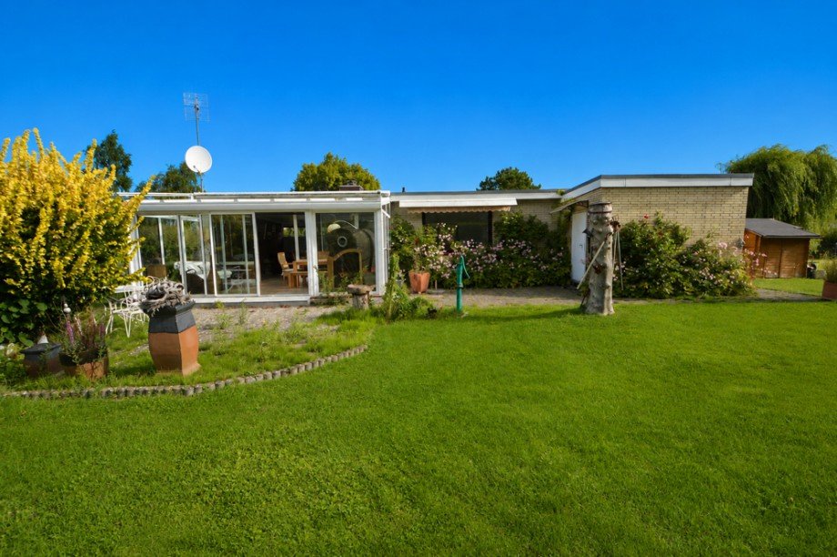 Blick vom Garten Bungalow Scharbeutz