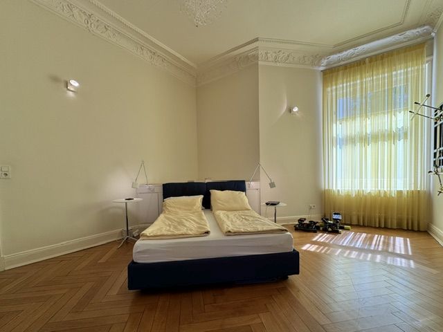 Schlafzimmer Etagenwohnung Hamburg Harvestehude