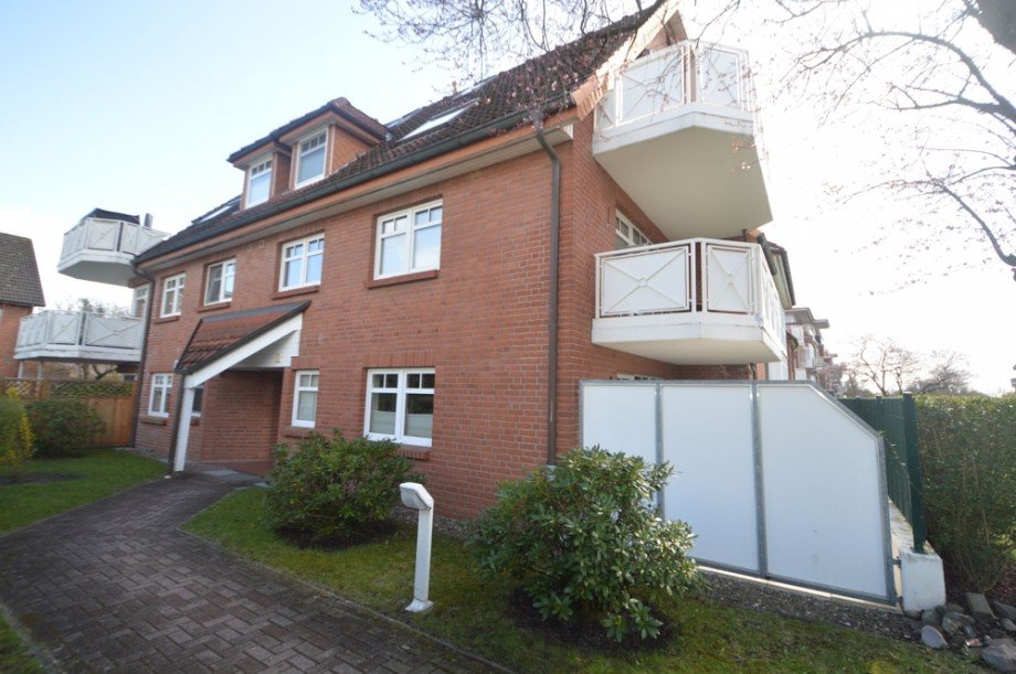 Hausansicht Erdgeschosswohnung Barsb�ttel