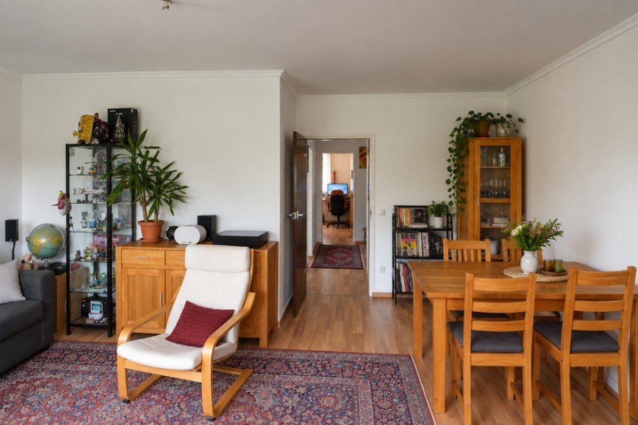 Wohnzimmer Penthousewohnung Hamburg