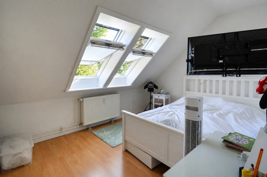Schlafzimmer Dachgeschosswohnung Hamburg