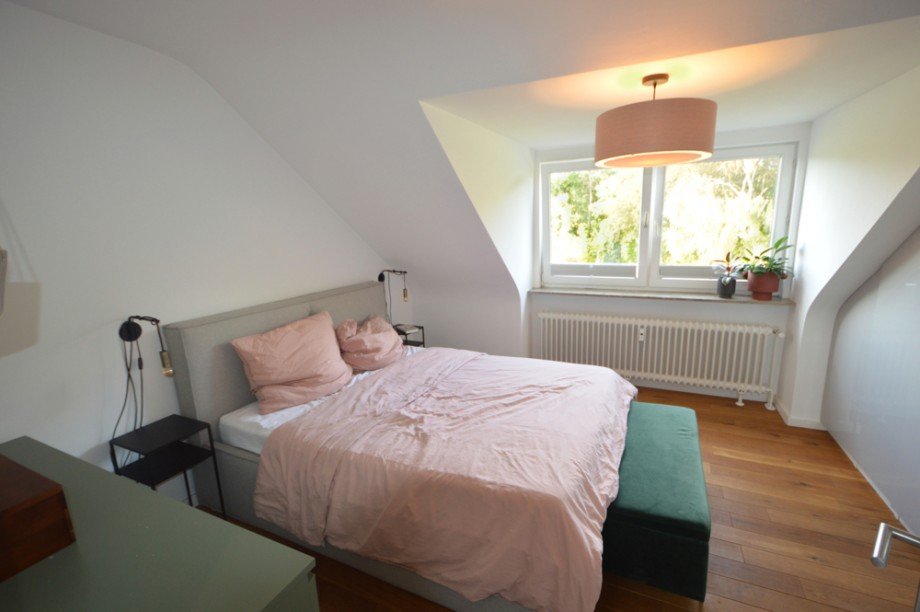 Schlafzimmer Maisonettewohnung Hamburg
