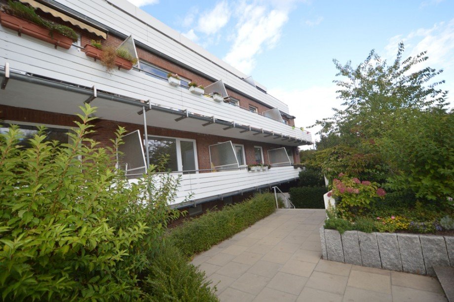 Hausansicht Etagenwohnung Hamburg / Meiendorf