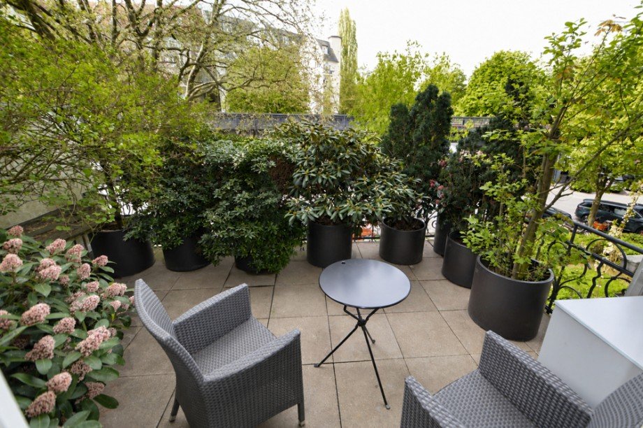 Dachterrasse Etagenwohnung Hamburg Harvestehude