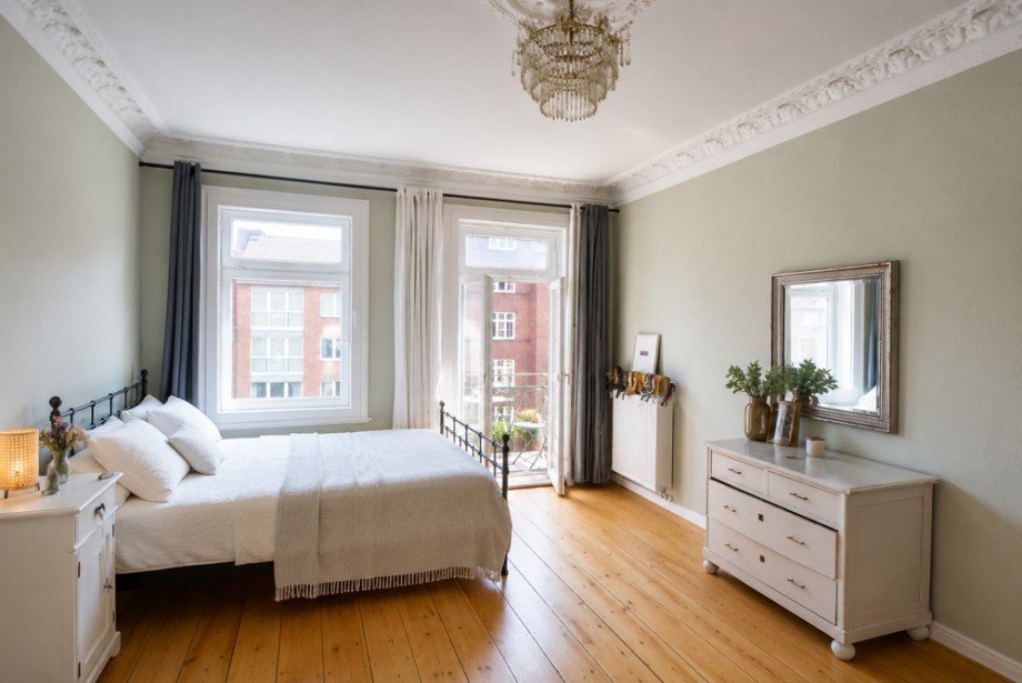 Wohnzimmer Etagenwohnung Hamburg