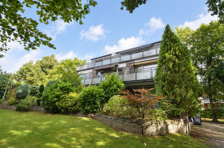 Hausansicht Penthousewohnung Hamburg