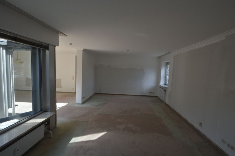 Wohn- und Esszimmer Penthousewohnung Hamburg / Marienthal