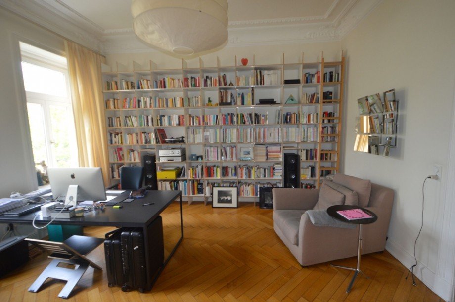 Arbeitszimmer Etagenwohnung Hamburg Harvestehude