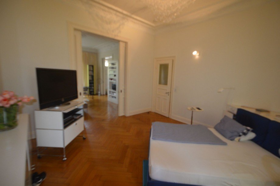 Schlafzimmer Etagenwohnung Hamburg Harvestehude