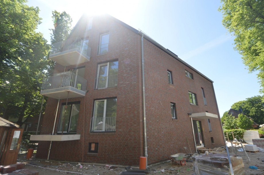 Au�enansicht Dachgeschosswohnung Hamburg
