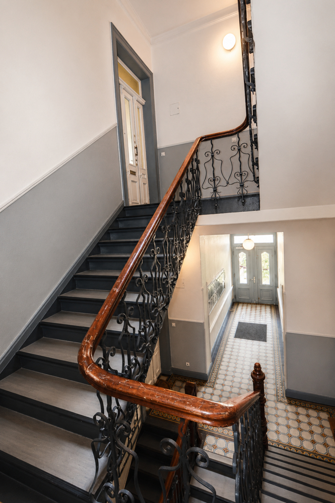 Treppenhaus Etagenwohnung Hamburg Harvestehude