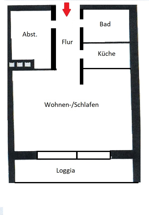 Grundriss Etagenwohnung Hamburg